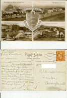 Great Yarmouth: Greetings From And Multiviews. Postcard B/w Cm 9x14 Travelled 1946 (Marina, Waterways..... - Great Yarmouth