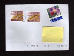 Svizzera  - St. Postale - 2013 - Fiori - Fleur - Storia Postale