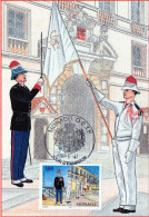 1997 Monaco - La Guardia Del Palazzo - Storia Postale