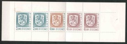 1989 Finlandia, Valori Ordinaria, Libretto, Serie Completa Nuova (**) - Postzegelboekjes