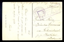 Austria - Ship's Mail - Postcard Brioni Sent From Battleship 'S.M.S. Erzherzog' 24.04.1917., To Bohema (Czech Republic). - Storia Postale