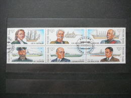 Russia 1993 Used # Mi.334/9 300th Anniversary Of Russian Navy. - Used Stamps