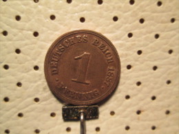 GERMANY 1 Pfennig 1887 A # 4 - 1 Pfennig