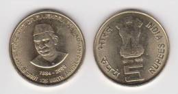 INDIA   5  RUPIAS  2009   SC/UNC  "DR. RAJENDRA PRASAD"  DL-9754 - Indien