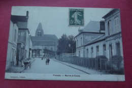 Cp Presles Mairie Et Ecole - Presles