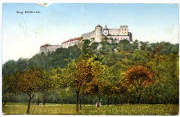 Burg Buchlau, Buchlov, Buchlovice, Stupava, 13.8.1912, Ung. Hradisch, Kieswetter, Marsgebirge - Tsjechië
