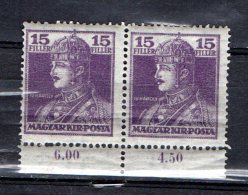 MAGYAR KIR. POSTA 1918 NUOVI MNH ** - Unused Stamps