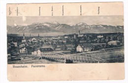 D5009   ROSENHEIM : Panorama - Rosenheim