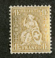 4111  Swiss 1881   Mi.#44 **mnh  Scott #68  Cat. 90.€ -Offers Welcome!- - Neufs