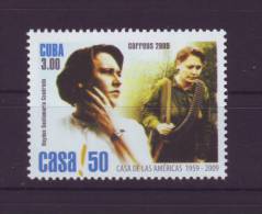 2009.24 CUBA 2009 COMPLETE SET MNH HAYDEE SANTAMARIA. CASA DE LAS AMERICAS. - Unused Stamps