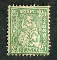 4146  Swiss 1862   Mi.#32b *  Scott #55a  Cat. 40.€ -Offers Welcome!- - Ungebraucht