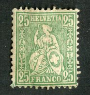 4146  Swiss 1862   Mi.#32b *  Scott #55a  Cat. 40.€ -Offers Welcome!- - Unused Stamps