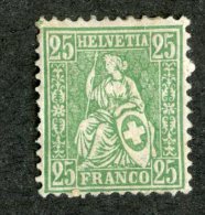 4156  Swiss 1867   Mi.#32a *  Scott #55  Cat. 2.€ -Offers Welcome!- - Neufs