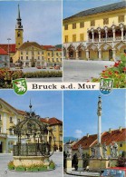 Autriche Bruck An Der Mur ( Multivues, Puits En Fer Forgé ) - Bruck An Der Mur