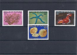 140018618  WALLIS ET  FUTUNA  YVERT  Nº  297/300  **/MNH - Unused Stamps