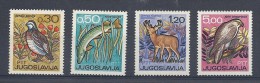 140018632  YUGOSLAVIA  YVERT  Nº  1122/5  **/MNH - Unused Stamps