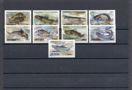 140018647  UGANDA  YVERT  Nº  362/70  **/MNH - Turcas Y Caicos