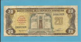 DOMINICAN REP. - 20 PESOS ORO - 1992 - Pick 139 - COMMEMORATIV - 2 Scans - Repubblica Dominicana