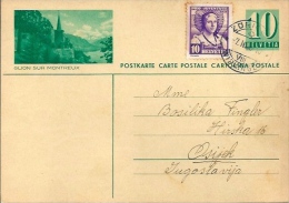 Postcard RA002085 - Switzerland (Helvetia) Glion Sur Montreux - Ilanz/Glion