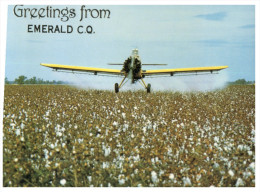 (211)  Australia - QLD - Crops Spraying By Aircraft (Emerald) - Far North Queensland