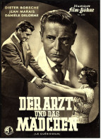 Illustrierte Film-Bühne  -  "Der Arzt Und Das Mädchen" -  Mit Jean Marais  -  Filmprogramm Nr. 2252 Von Ca. 1953 - Zeitschriften