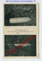 BENESTROFF-BENSDORF-Bombe Aerienne Sur La Gare-Cp Allemande-Guerre14-18-1WK-Frankreich-France-57-Militaria- - Albestroff