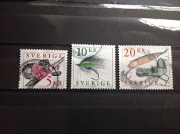 Zweden / Sweden - Complete Serie Vissport 2012 - Used Stamps