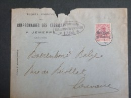 B/4512   LETTRE  1916 DE JEMEPPE S. MEUSE  CENSURE LUTTICH - Autres & Non Classés