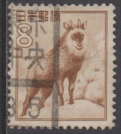 1952 - JAPAN - SG 658 [Capricornis Crispus] - Oblitérés