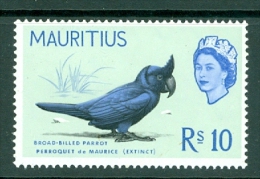 Mauritius: 1965   QE II - Birds   SG331     10R     MNH - Mauritius (...-1967)