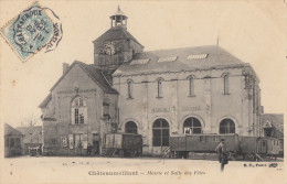 CPA - Châteaumeillant - Mairie Et Salle Des Fêtes - Châteaumeillant