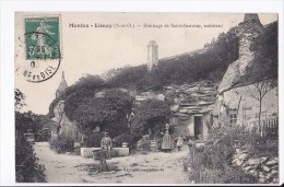 Carte 1906 MANTES-LIMAY / ERMITAGE DE SAINT SAUVEUR ,extérieur - Limay