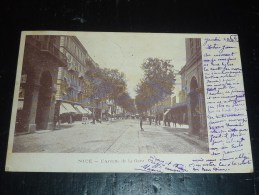 NICE - L'AVENUE DE LA GARE - 06 ALPES MARITIMES - COLLECTION (J) - Ferrovie – Stazione