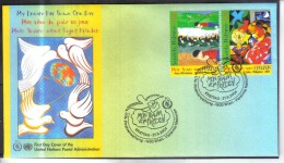 LOT688  UNO WIEN 2004  FDC MICHL 428/29 FIRST DAY COVER - FDC