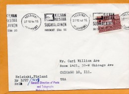 Finland 1962 Cover Mailed - Briefe U. Dokumente