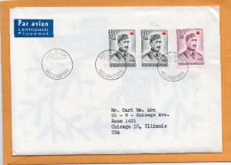Finland 1961 Cover Mailed To USA - Brieven En Documenten
