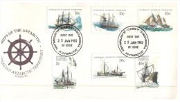 (234) Australia FDC Cover - 1982 - Antarctica Ships - FDC