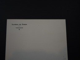 FEZZAN - Document Administratif De La Trésorerie Du Territoire - Rare - Document Vierge - Lot N° 2014 - Storia Postale