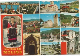 K2546 Souvenir Dal Molise - Isernia Campobasso Termoli Matrice Sepino Boiano Agnone Venafro / Viaggiata 1983 - Altri & Non Classificati