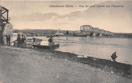 ¤¤   -  SYRIE  -  DJERABLOUSE   -  Vue Du Pont Détruit Sur L´Euphrate   -  ¤¤ - Syrië
