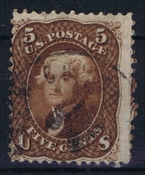 USA  Yv Nr 21a Brunrouge Used  1861 - Usados