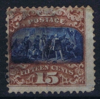USA  Yv Nr 35I, Mi Nr 32 I  1869  Used , Signed/ Signé/signiert/ Approvato BRUN - Oblitérés