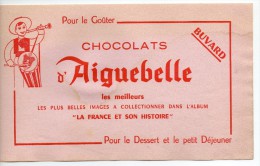Buvard -chocolats D AIGUEBELLE - Cocoa & Chocolat