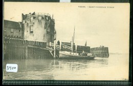 VEERE * ZEELAND * KAMPVEERSCHE TOREN * ANSICHTKAART * CPA * GELOPEN IN 1932 Naar DEN HAAG (3400) - Veere