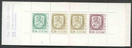 1984 Finlandia, Valori Ordinari, Libretto, Serie Completa Nuova (**) - Postzegelboekjes