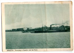 BARLETTA - PANORAMA E CASTELLO VISTI DAL PORTO - C794 - Barletta