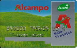 Card Alcampo  - Aucham - Non Classificati