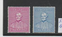 Irl Mi.Nr. 122-23/  IRLAND - Kath. Uni 1954 ** MNH - Ungebraucht