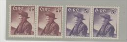 Irl Mi.Nr. 130-31 IRLAND - / Tomas  OCriomtain 1957 (Paar) ** MNH - Nuovi