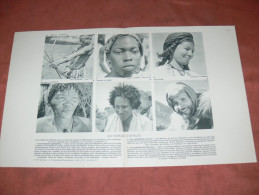 TYPE AFRICAIN   1956  / CONGO PYGME / KALAHARI BUSHMEN /  SOUDAN BANTOU / DANAKIL HAMITE/ PHOTO AFRIQUE / 19X20 CM / - Afrika